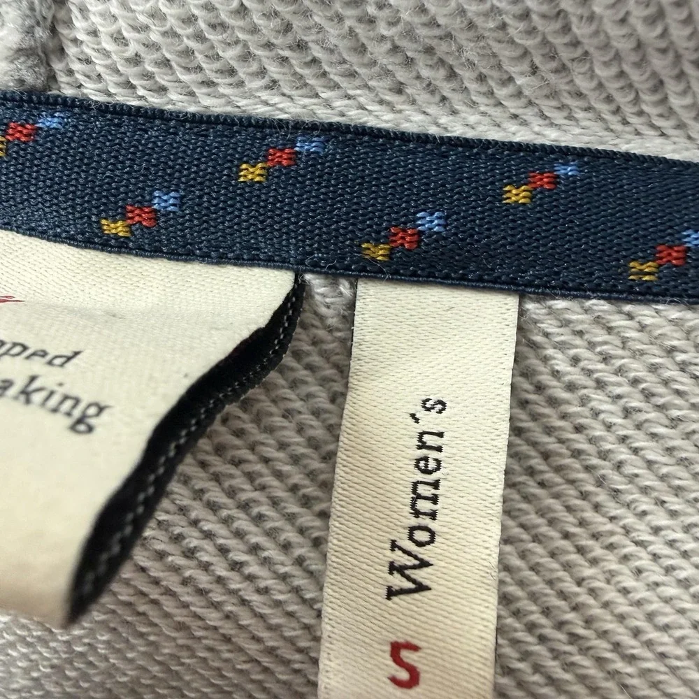 Fjällräven Hoodie Womens Small Gray Pullover Fleece Hooded Embroidered Logo